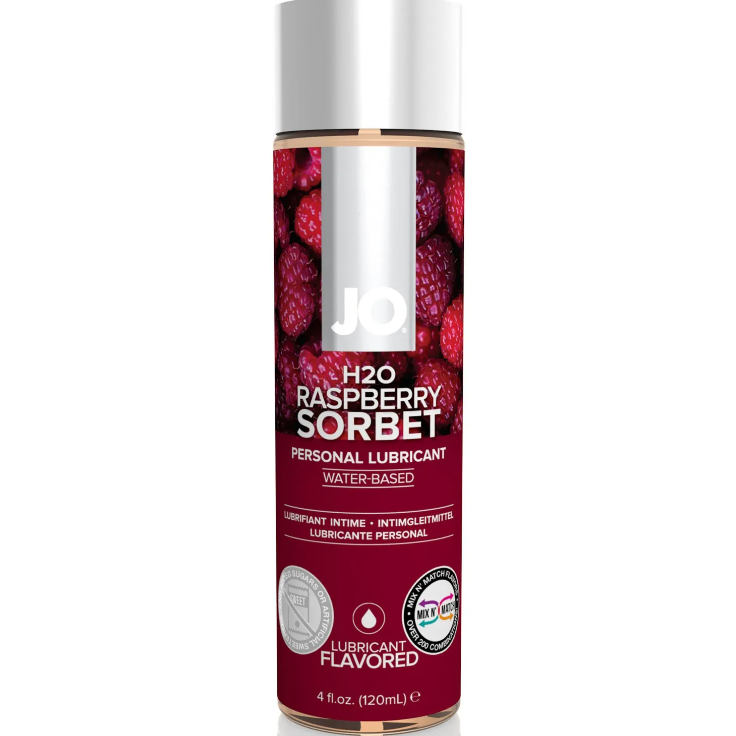 JO - H2O Glijmiddel Framboos - 120 ml