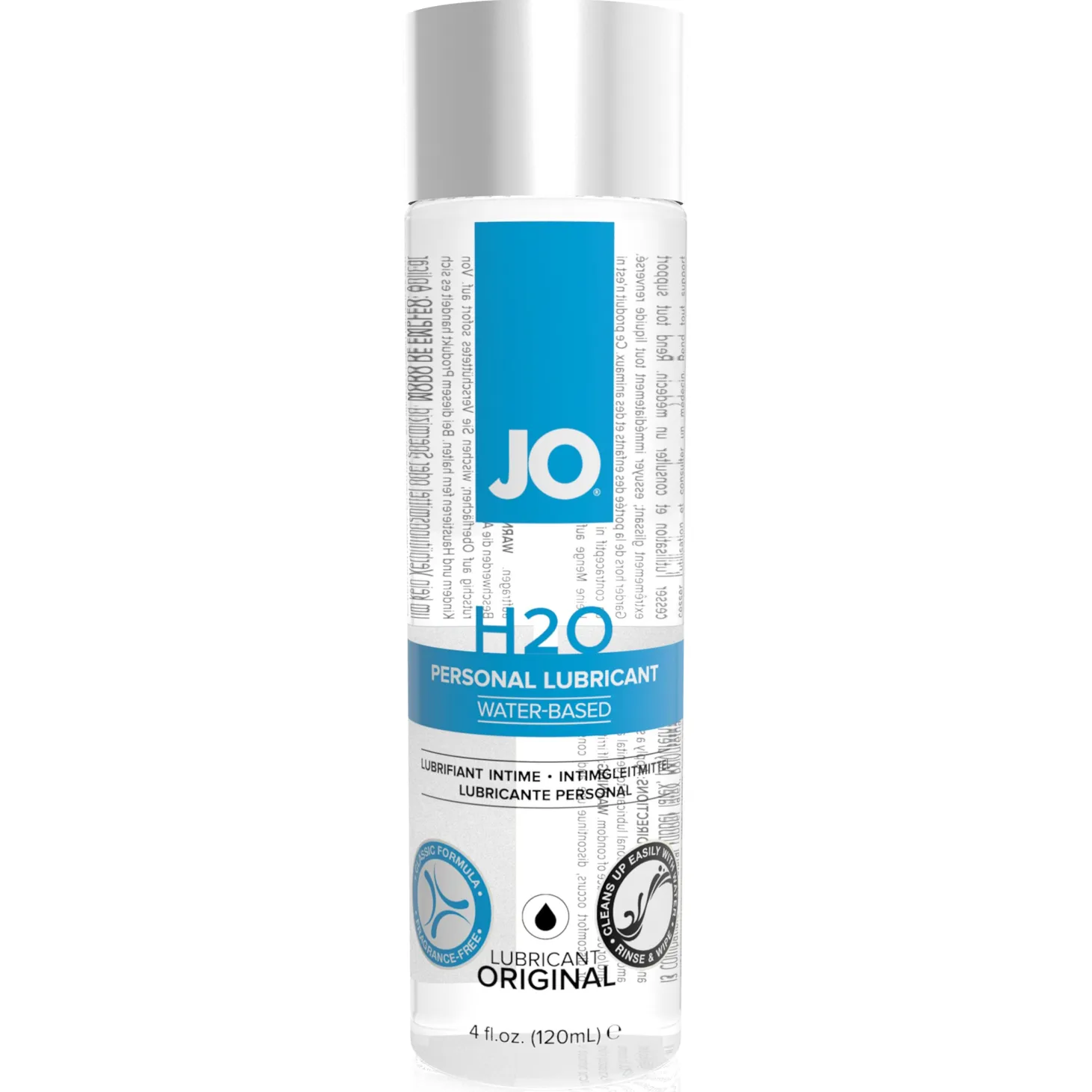 JO - Lubrifiant à base d'eau H2O - 240 ml