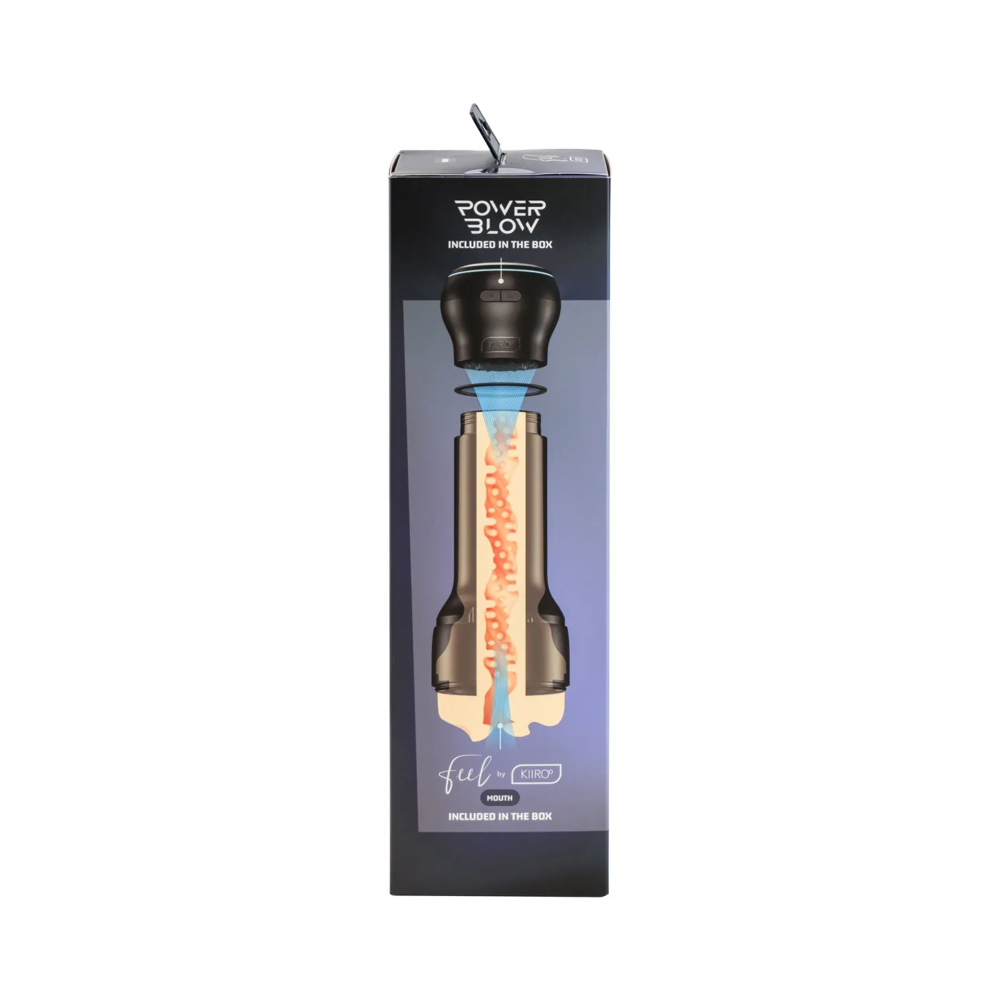 Kiiroo - PowerBlow + Feel Mouth Stroker Coffret Combo