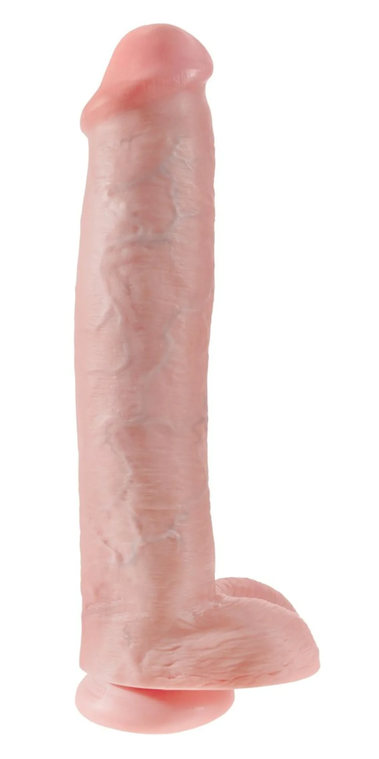 King Cock Gode Cock with Balls 15'' Beige