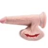 King Cock Plus Godemiché réaliste avec scrotum mobile - 24 cm