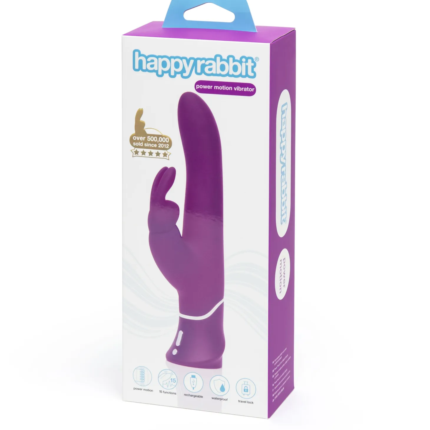 Lapin Joyeux - Vibromasseur Lapin Curve Power Motion Violet