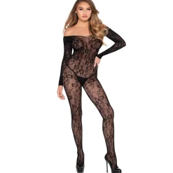 Leg Avenue - Bodystocking Dentelle - Noir