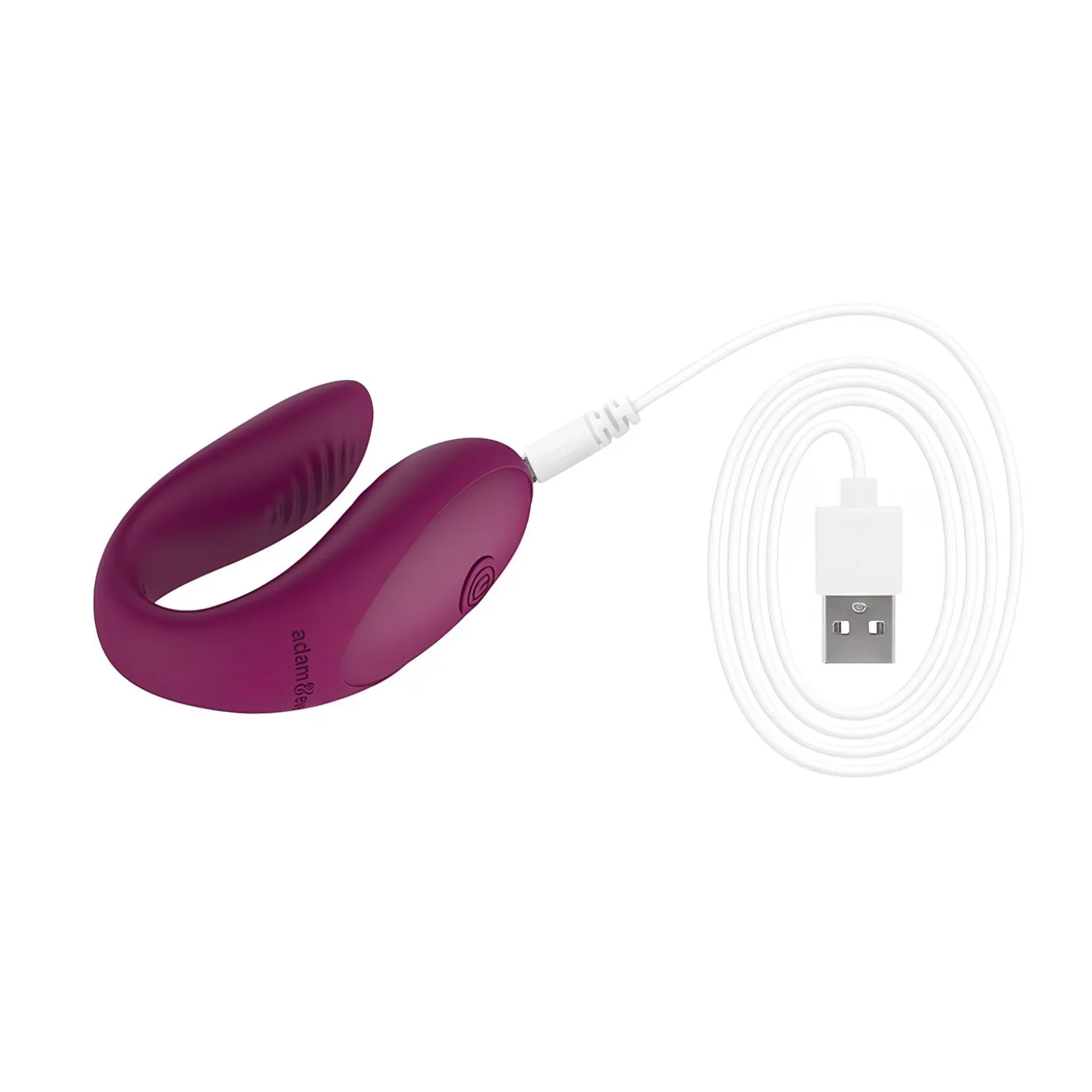 Le Jouet pour Deux par Adam & Eve - Stimulateur pour couple - Violet