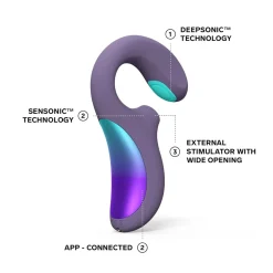 LELO - ENIGMA Double Sonic vibromasseur A-spot - Cyber Purple