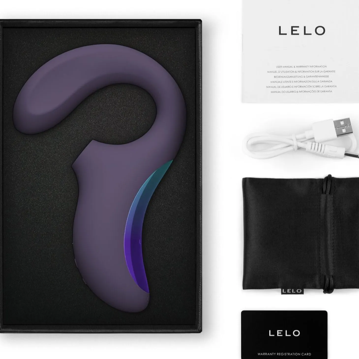 LELO - ENIGMA Wave Masseur - Cyber Purple