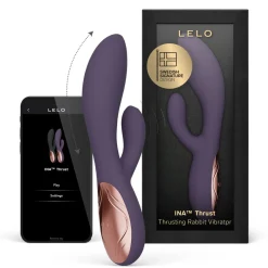 LELO - INA Thrust Masseur Double Action - Purple Twilight