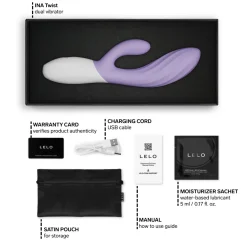 LELO - INA Twist Masseur Double Action - Lavender