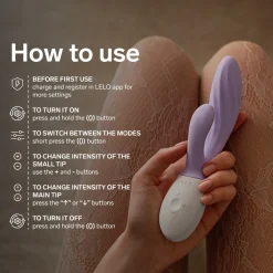LELO - INA Twist Masseur Double Action - Lavender