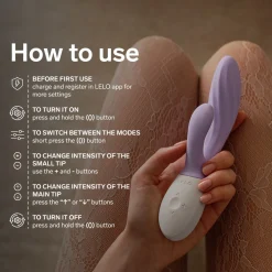 LELO - INA Twist Masseur Double Action - Aqua