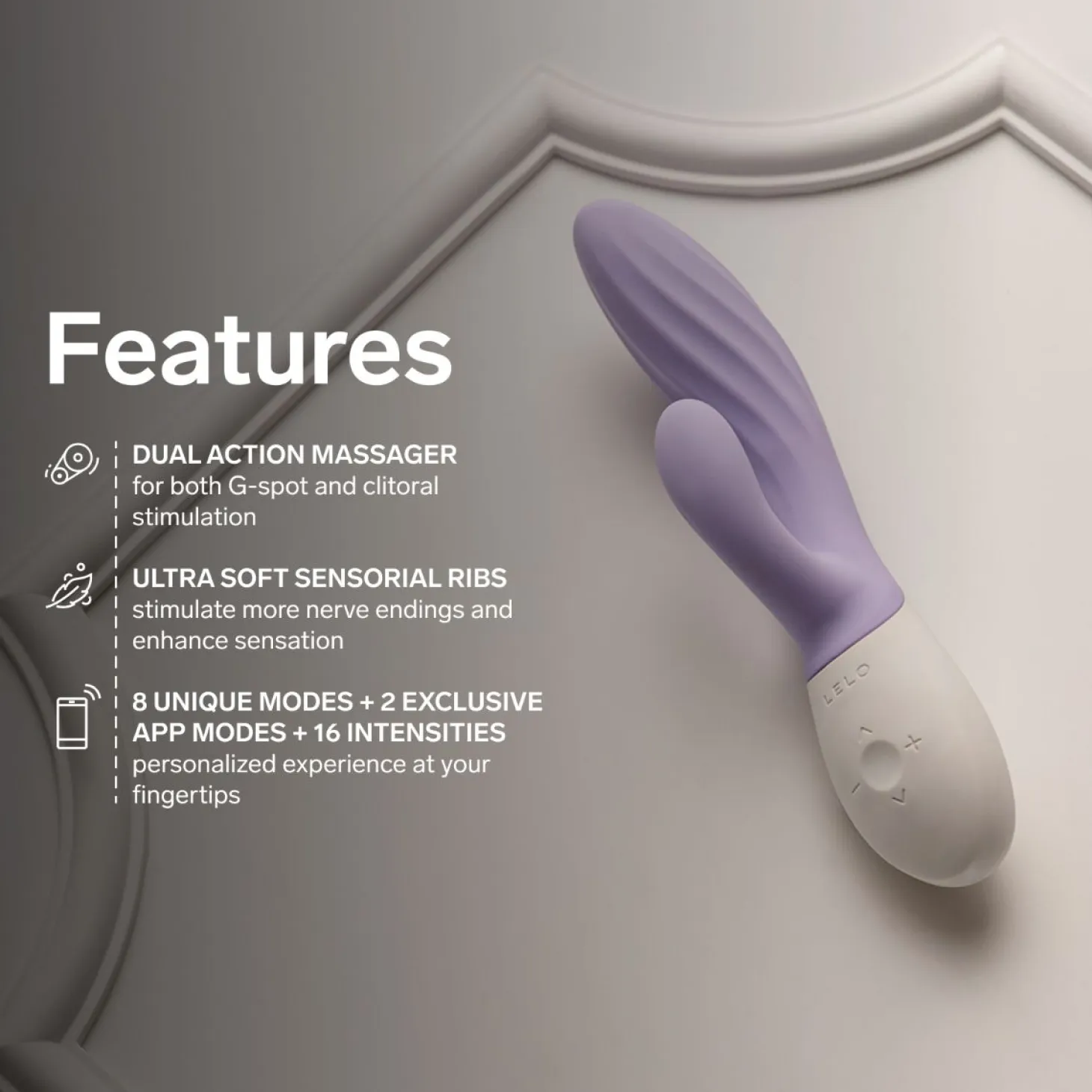 LELO - INA Twist Masseur Double Action - Aqua