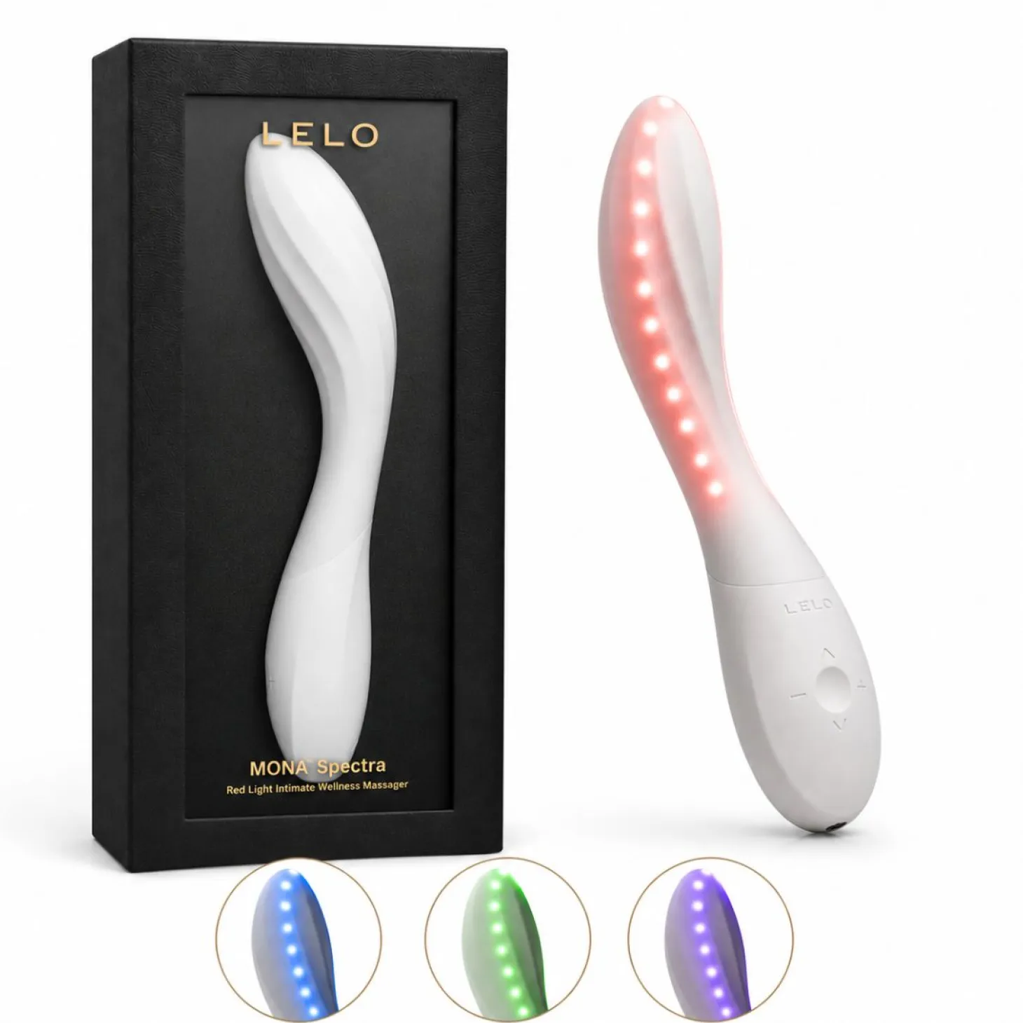LELO - MONA Spectra Vibromasseur Point G - Contrôle par App