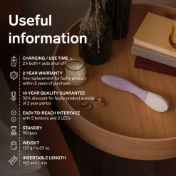 LELO - MONA Twist Vibromasseur Point G - Soft Pink