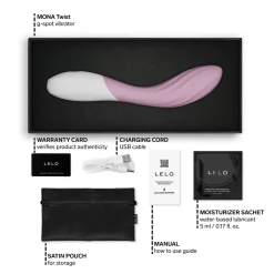LELO - MONA Twist Vibromasseur Point G - Soft Pink