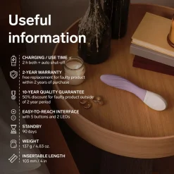 LELO - MONA Twist Vibromasseur Point G - Lavender