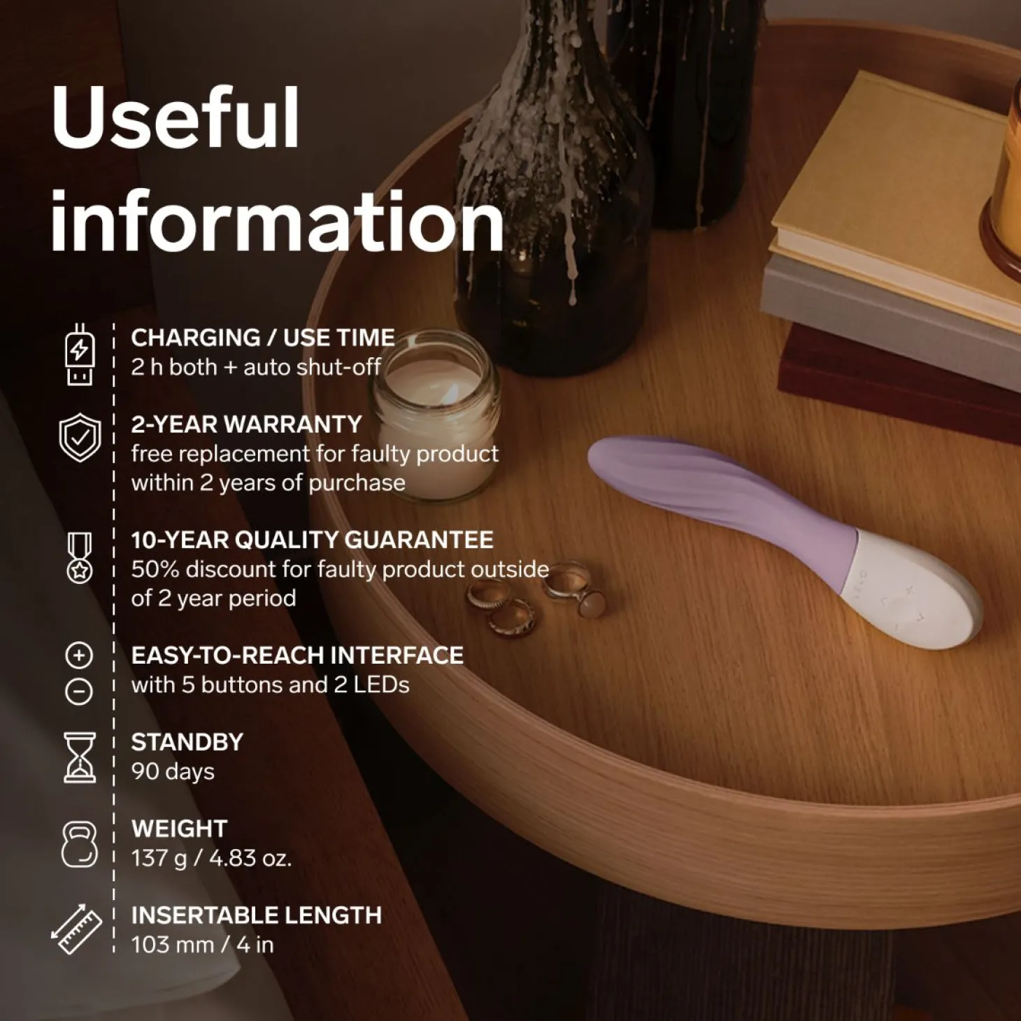LELO - MONA Twist Vibromasseur Point G - Lavender