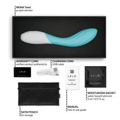 LELO - MONA Twist Vibromasseur Point G - Aqua