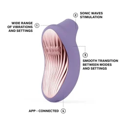 LELO - SONA 3 Stimulateur Clitoridien - Violet Dusk