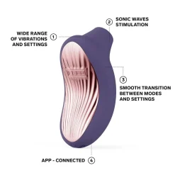 LELO - SONA 3 Stimulateur Clitoridien - Cyber Purple