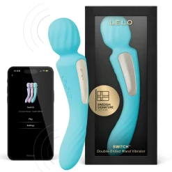 LELO - SWITCH Vibromasseur Wand Double - Aqua