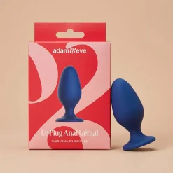 Le Plug Anal Génial par Adam & Eve - Plug anal - Bleu