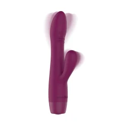 Le Rabbit Iconique par Adam & Eve - Stimulateur point G et clitoris - Violet