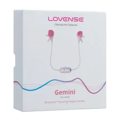 Les pinces à tétons vibrantes Lovense Gemini