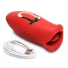 Lickgasm Baiser + Stimulateur de Baiser Vibrant - Rouge