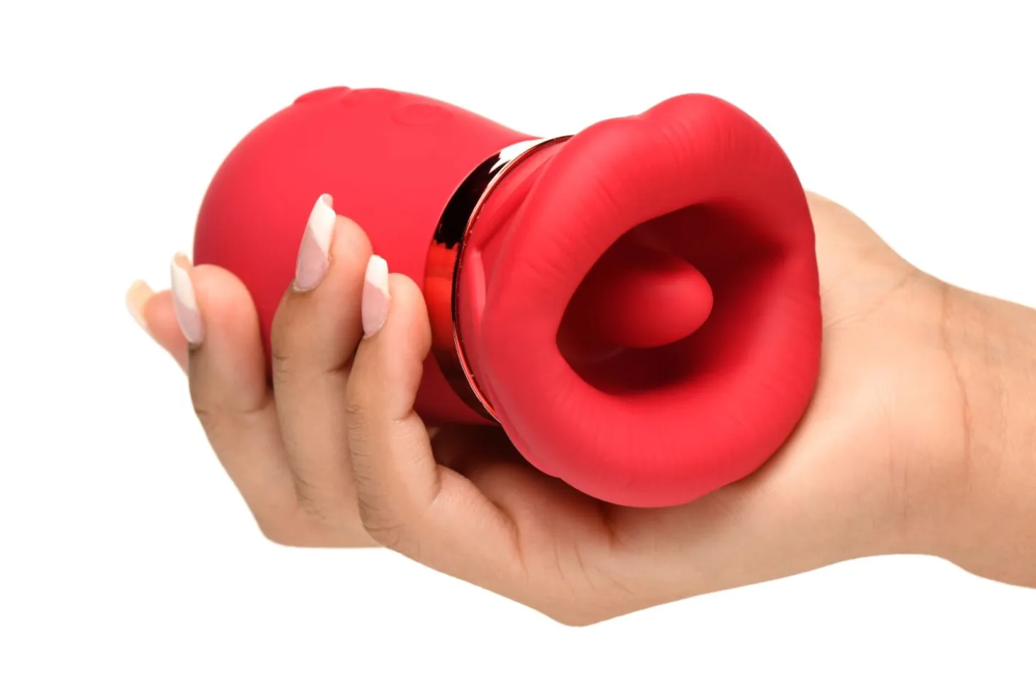 LICKGASM - Stimulateur Clitoridien Kiss Me More Succion, Vibration & Bais
