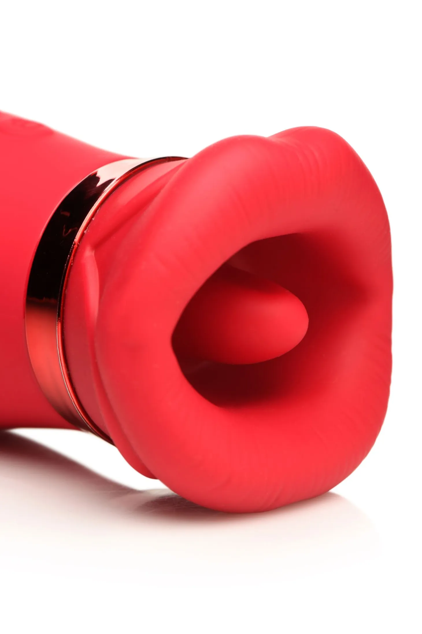LICKGASM - Stimulateur Clitoridien Kiss Me More Succion, Vibration & Bais
