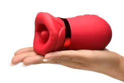 LICKGASM - Stimulateur Clitoridien Kiss Me More Succion, Vibration & Bais