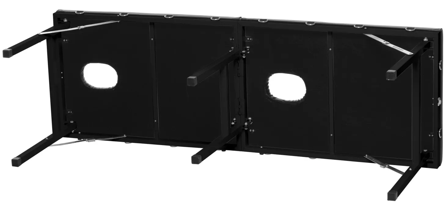 Lit de massage bondage avec menottes
