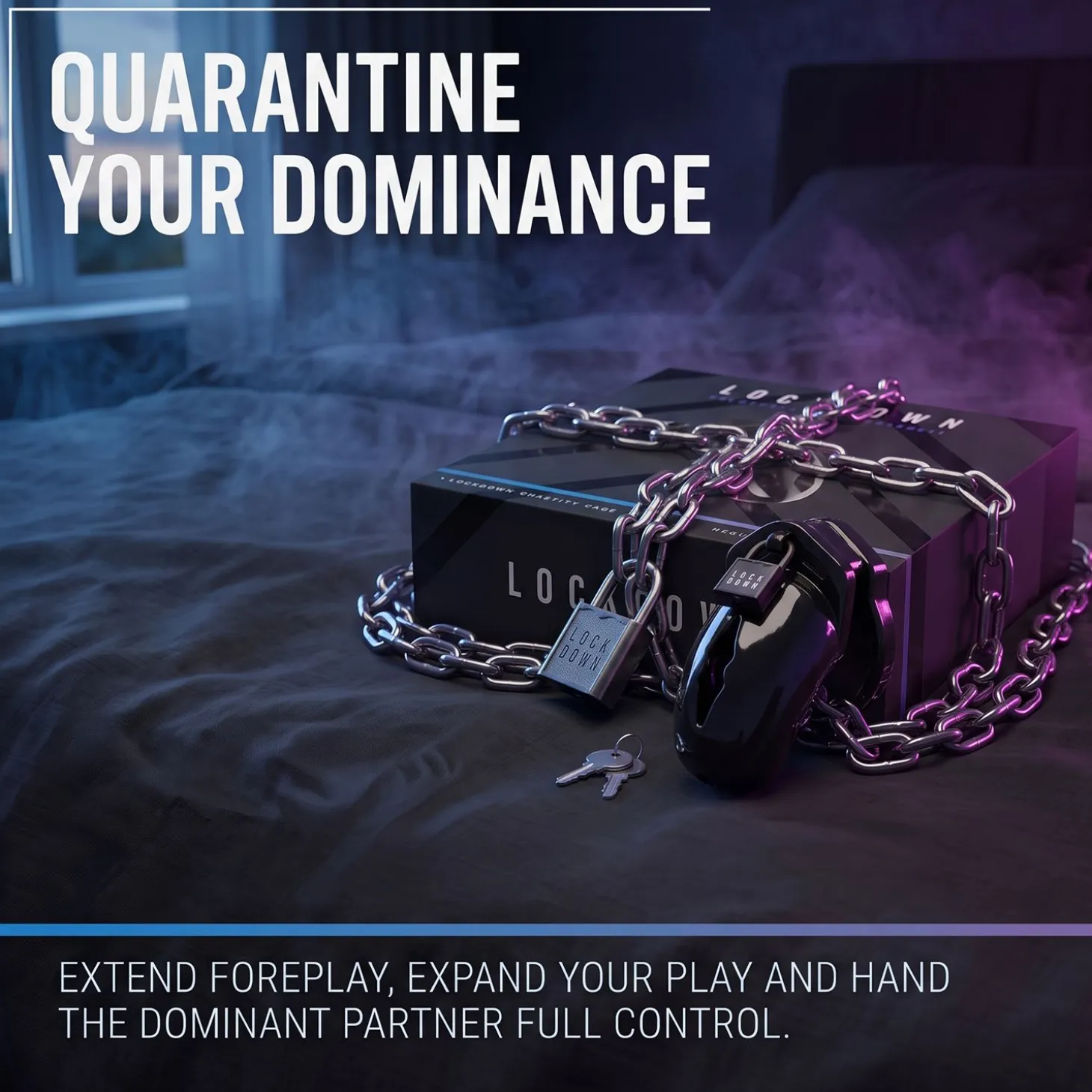 LOCKDOWN - Cage de chasteté - S
