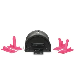 LOVE BOTZ - 50X Saddle Pro Machine Sexuelle avec 4 Accessoires - Noir