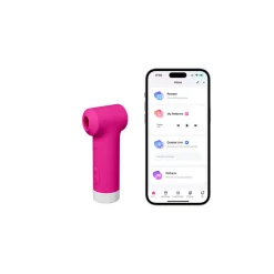 Lovense - Fizz Vibromasseur Clitoridien Suction Tapping - Rose