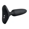 Lovense - Hush 2 Plug Anal Vibrant Avec Application - Noir