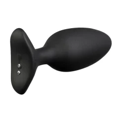 Lovense - Hush 2 Plug Anal Vibrant Avec Application - Noir
