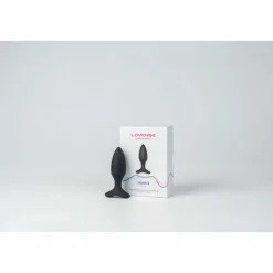 Lovense - Hush 2 Plug Anal Vibrant Avec Application - Noir