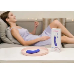 Lovense - Hyphy Vibromasseur clitoridien et pour point G avec deux extrémités