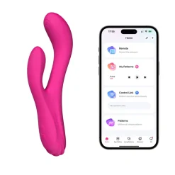Lovense - Osci 3 Vibromasseur Point G Chauffant & Vibrant - Rose