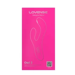Lovense - Osci 3 Vibromasseur Point G Chauffant & Vibrant - Rose