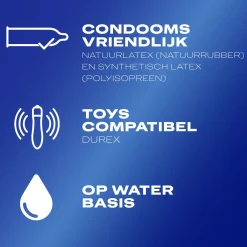 Lubrifiant au toucher Durex.
