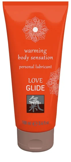 Lubrifiant chauffant à base d'eau Love Glide - 100 ml