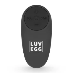 LUV EGG - Œuf Vibrant avec télécommande - Noir
