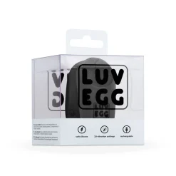 LUV EGG - Œuf Vibrant avec télécommande - Noir