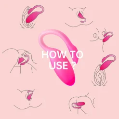 Magic Motion - Flamingo Max Œuf Vibrant & Entraîneur Kegel en Un - Rose