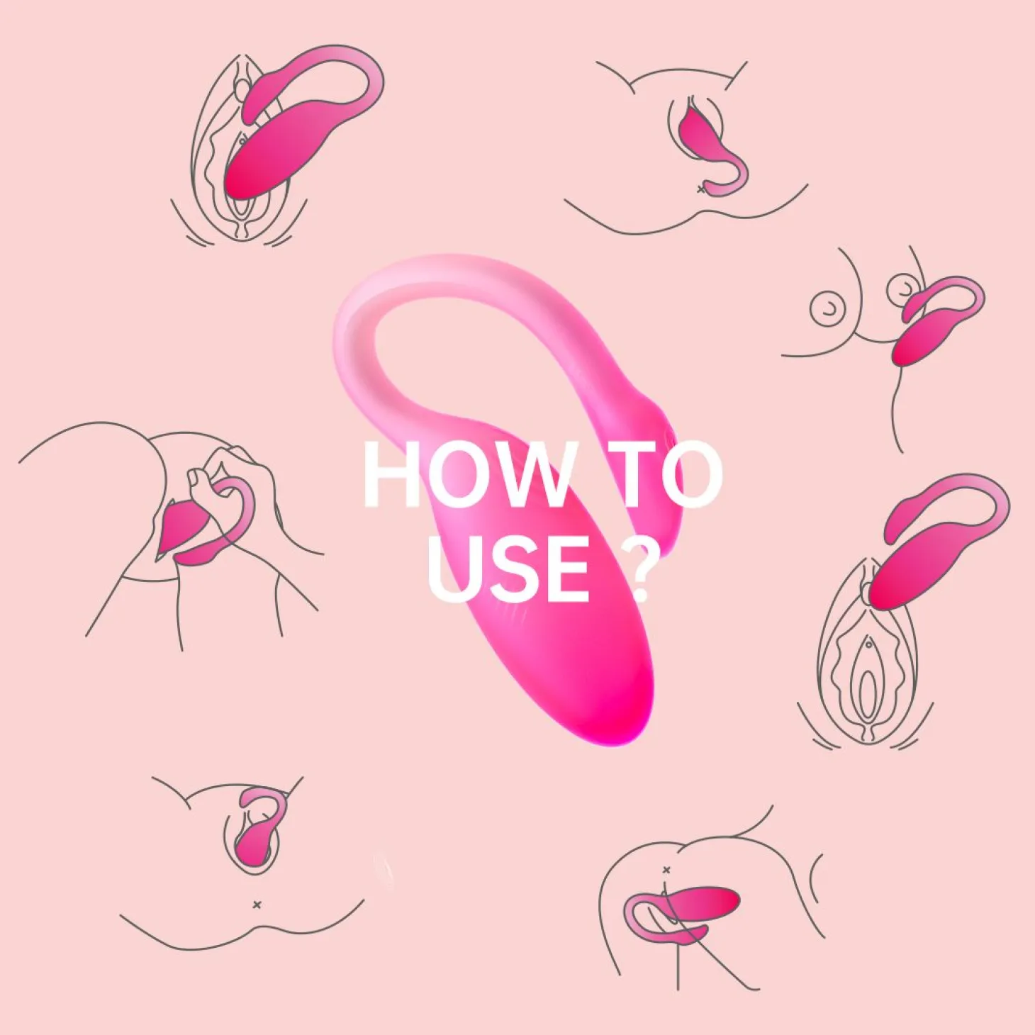 Magic Motion - Flamingo Max Œuf Vibrant & Entraîneur Kegel en Un - Rose