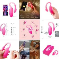 Magic Motion - Flamingo Max Œuf Vibrant & Entraîneur Kegel en Un - Rose