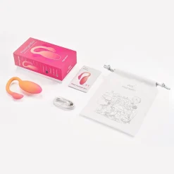 Magic Motion - Flamingo Max Œuf Vibrant & Entraîneur Kegel en Un - Orange