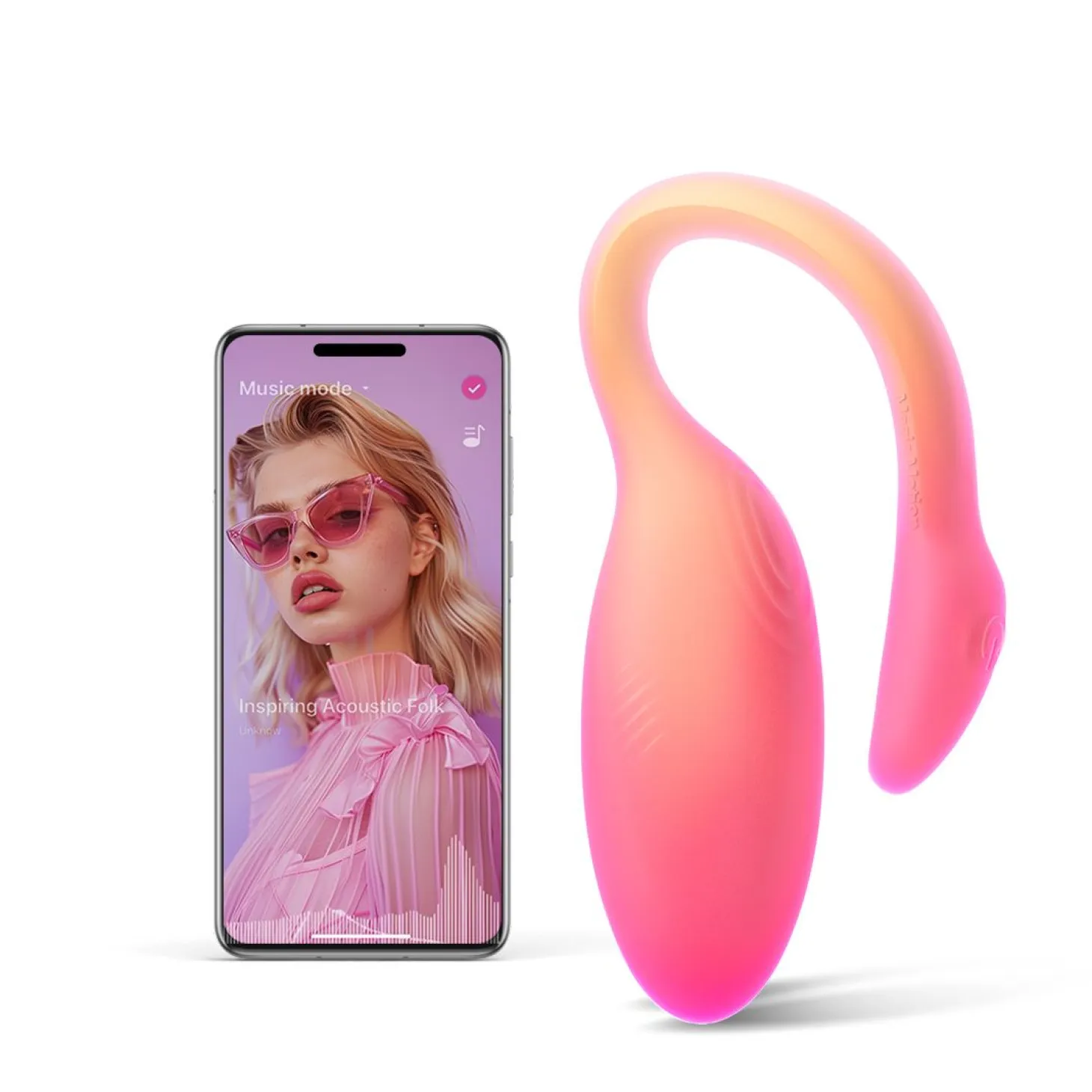 Magic Motion - Flamingo Max Œuf Vibrant & Entraîneur Kegel en Un - Orange